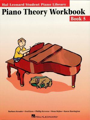 cover image of Piano Theory Workbook--Book 5